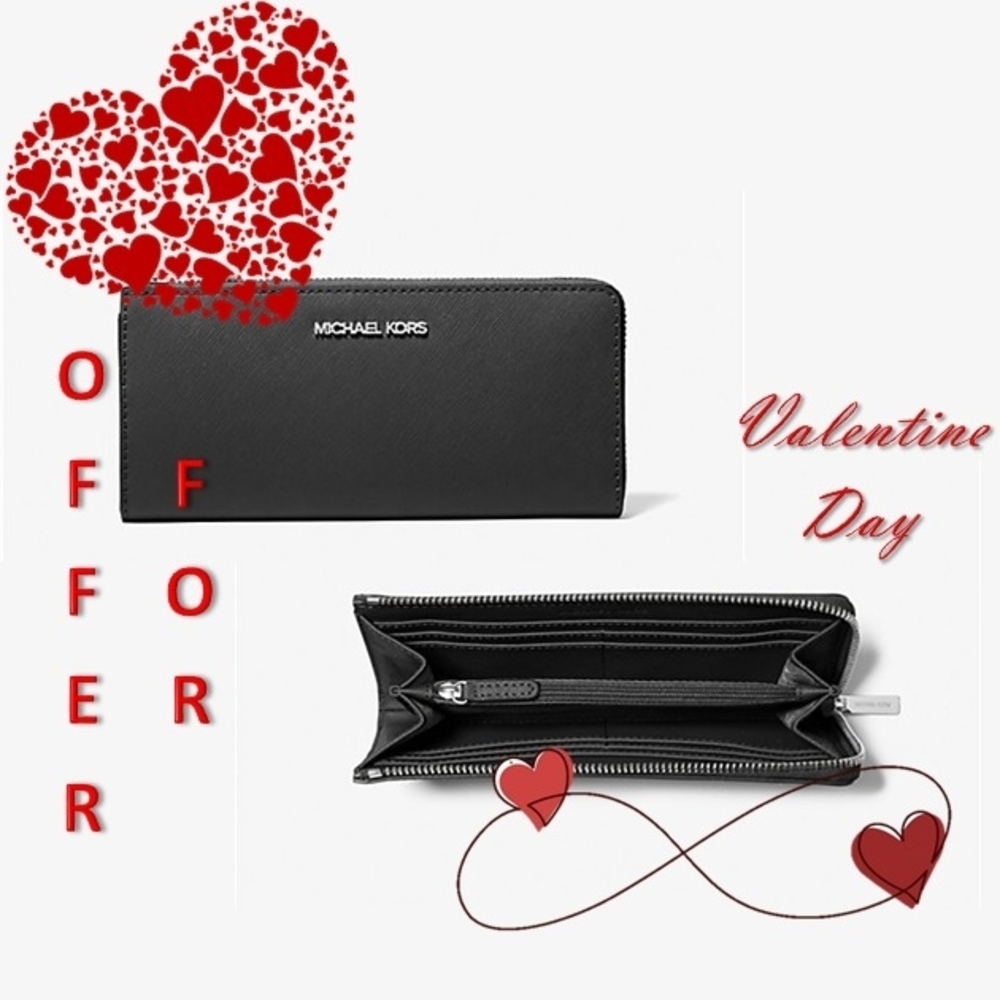 Michael Kors Black Key & Card Holder